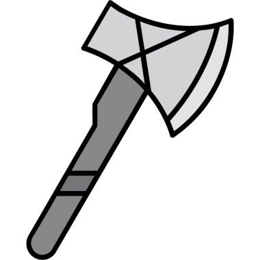 Balta. Web simgesi basit illüstrasyon