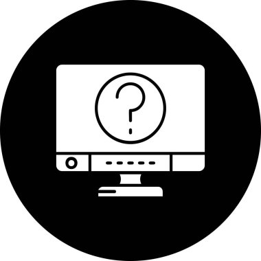 İş ve vektör illüstrasyonu için web simgesi