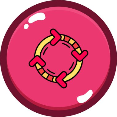 top simgesi, illüstrasyon vektörü