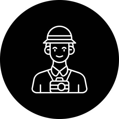 Modern simgenin vektör illüstrasyonu