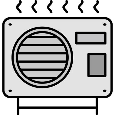 Radyo simgesinin vektör illüstrasyonu