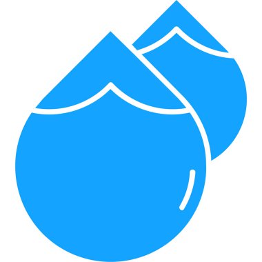 Su damlası vektörü. Basit tasarım