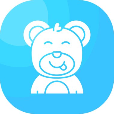 Hayvan ayı ikonu Taslak biçiminde