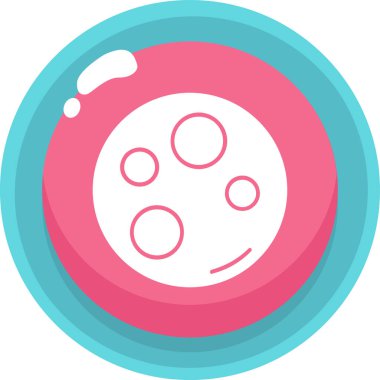 yiyecek içecek ikonu düz stil