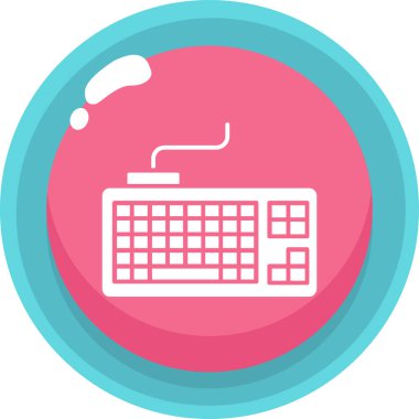 Bilgisayar. Web simgesi basit illüstrasyon