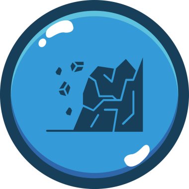 Mavi arkaplanın vektör illüstrasyonu