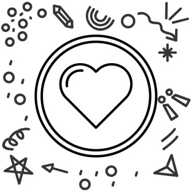 Aşkta kalp simgesi
