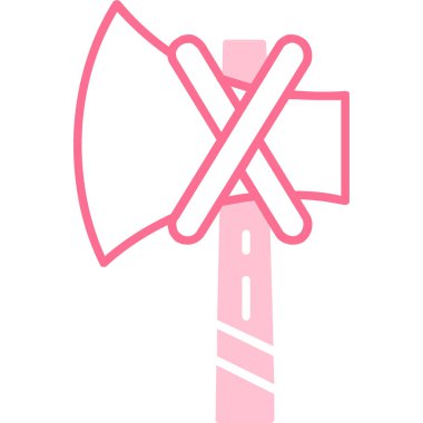 Balta simgesi vektör illüstrasyonu