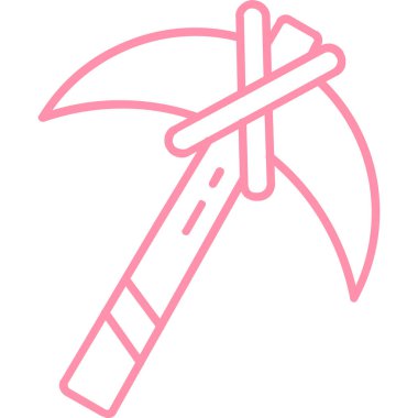 Balta simgesi vektör illüstrasyonu