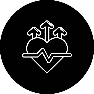 Vektör Kalp Simgesi illüstrasyonu