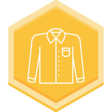 Bir simgenin vektör illüstrasyonu