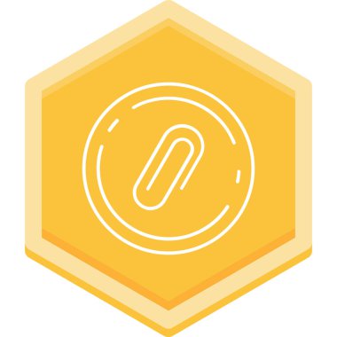 Rozet. Web simgesi basit illüstrasyon