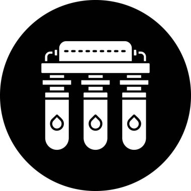 test tüpleri simgesi, basit biçim