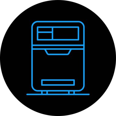 Modern b 'nin vektör illüstrasyonu eksik simgesi