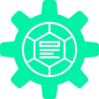 vites modern simgesi, vektör illüstrasyonu ayarlanıyor