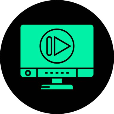 Sonraki Neon siyah kabartma vektör çizimi