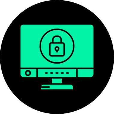 bilgisayar simgesi, vektör illüstrasyonu