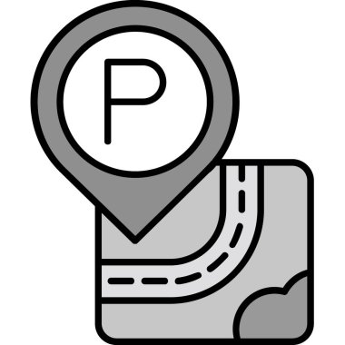 gps konum simgesi taslak biçimi