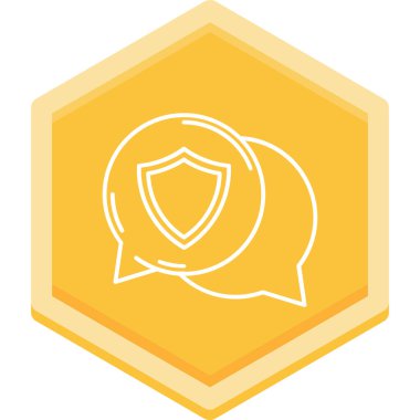 Modern simgenin vektör illüstrasyonu