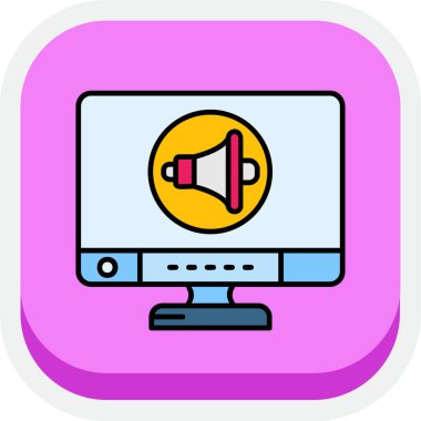 hoparlör vektör illüstrasyonu