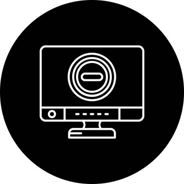 seo modern simgesinin vektör illüstrasyonu