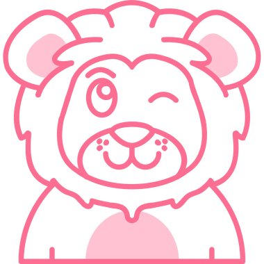 şirin çizgi film aslan simgesi