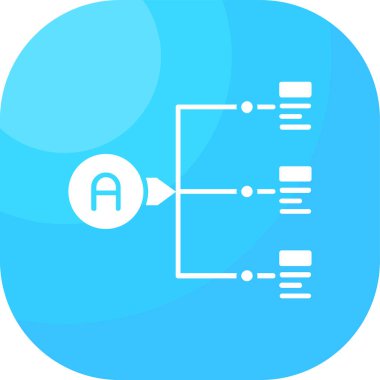 seo modern simgesinin vektör illüstrasyonu