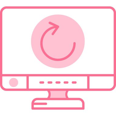 Pembe karışık vektör resimlerini yeniden yükle