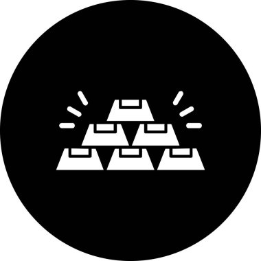 Benzersiz para vektör simgesi