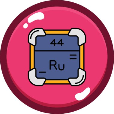 Modern bir simgenin vektör illüstrasyonu