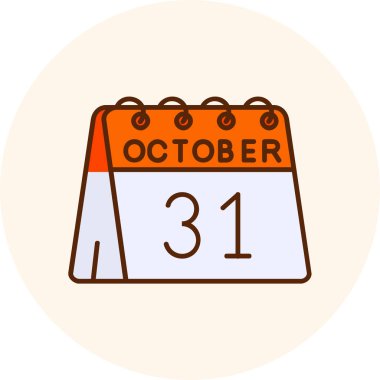 Takvim simgesi tasarımı, vektör