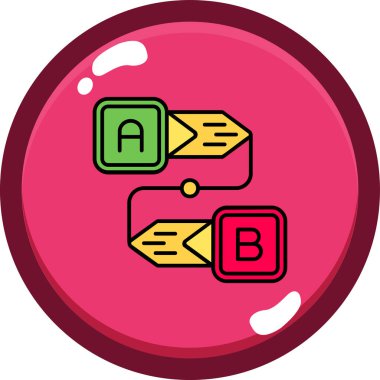 seo modern simgesinin vektör illüstrasyonu