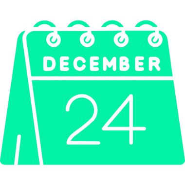 13 Aralık tarih simgesi - tek gün, Aralık