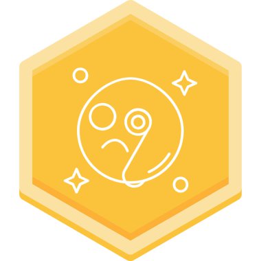 Eğilim biçimi izole edilmiş arkaplanda cadılar bayramı simgesi