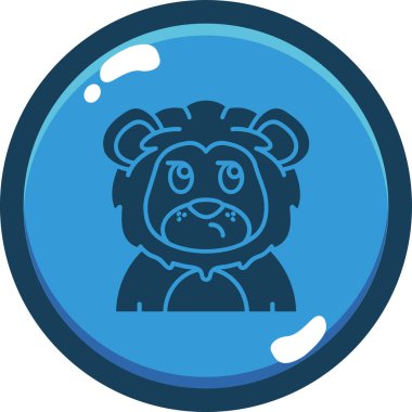 Şirin pandanın vektör karikatür çizimi. beyaz arkaplanda izole.