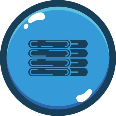 yemek simgesi modada izole edilmiş arkaplan