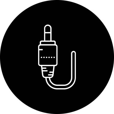 Dolgu simgesi vektör illüstrasyonu