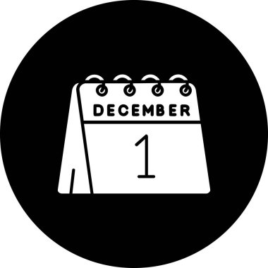 Takvim simgesi vektör illüstrasyonu