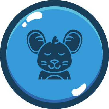 Bebeğim. Web simgesi basit illüstrasyon