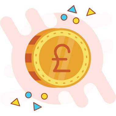 pound para sikkeleri simgesi