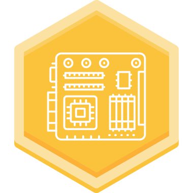 robot ikon vektör illüstrasyonu