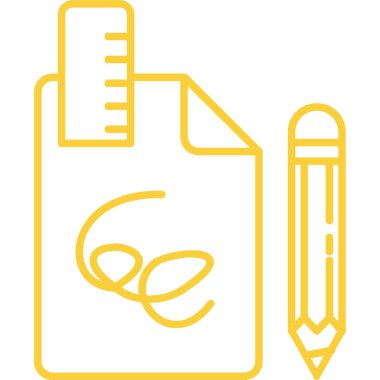 kalem simgesinin vektör illüstrasyonu