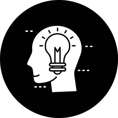 ampul simgesi vektör illüstrasyonu