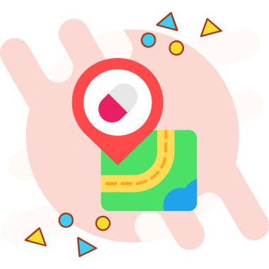 konum konumu GPS simgesi