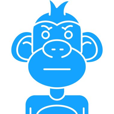 maymun duygu ifade simgesi - özet biçimi