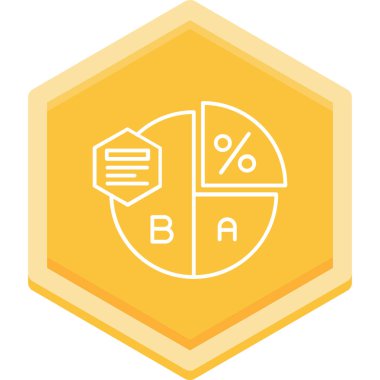 Bir kalkan simgesinin vektör illüstrasyonu