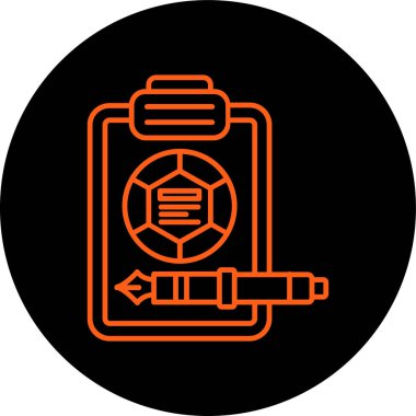 Bir b eksikliği simgesinin vektör çizimi