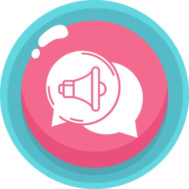 hoparlör vektör illüstrasyonu