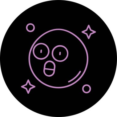 Kişisel ve ticari kullanım için vektör emoji simgesi...