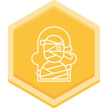 Bir simgenin vektör illüstrasyonu